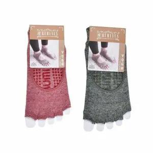 요가 필라테스 오픈토 논슬립 덧신 요가삭스 운동양말