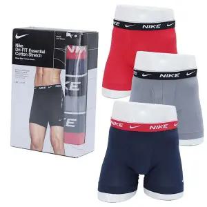 [나이키] 남성 드라이핏 박서 브리프 3장세트 KE1167-410