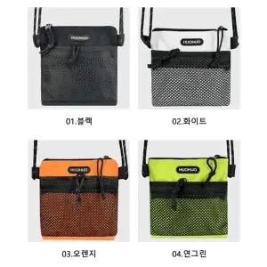 [에이치플러스몰]WL 망사 매쉬 미니 크로스백 데일리 크로스끈 캐주얼한 디자인과