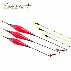 레드 낚시찌 그린 컬러 수상 낚시용품