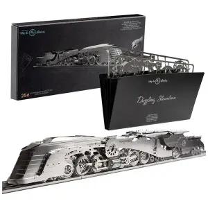 3D메탈퍼즐 OJL066A2 실버 스팀라이너 기차 작동형 만들기