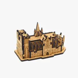 3D나무퍼즐 OZQ384T8 노트르담 대성당 유명건축물 형 만들기