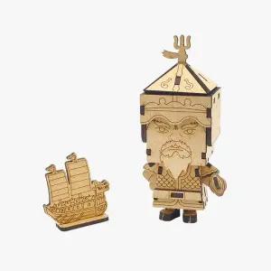 3D나무퍼즐 IYE789I9 충무공 이순신 장군 형 만들기