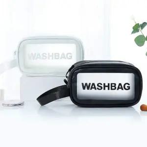 [에이치플러스몰]WL 여행용 방수 반투명 세면가방(소) 3종컬러