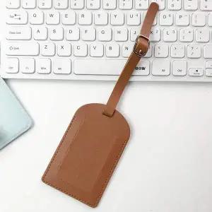 [에이치플러스몰]WL 캐리어 네임태그 벨트 스트랩 가죽 네임택 S12266