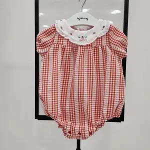 [아가방]샤샤체크반팔바디수트01T327958_SH