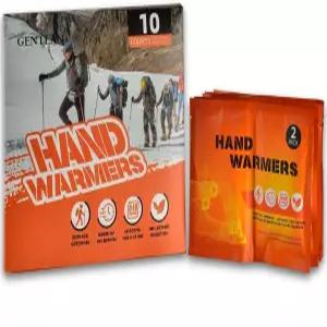 젠틀란 손난로 공기 활성화 일회용 내추럴 무취 오래 지속되는 열 10가지 개별 천연 팩 다용도 바디 워머