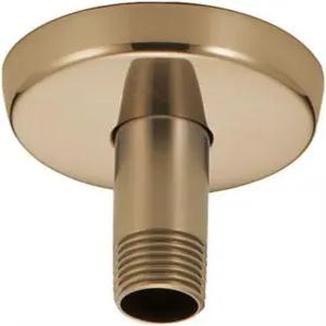델타 수도꼭지 U4996-CZ 샤워 암 앤 플랜지 샴페인 브론즈
