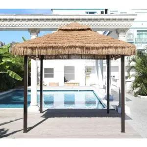 오두막 방갈로 하우스 농막 야외 삼각형 볏짚 초가