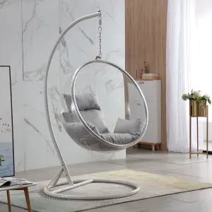 버블체어 흔들의자 투명 북유럽 카페 라운지 행잉