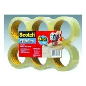 3M스카치 포장용 박스테이프 3615-6_48mmx50m 6개입