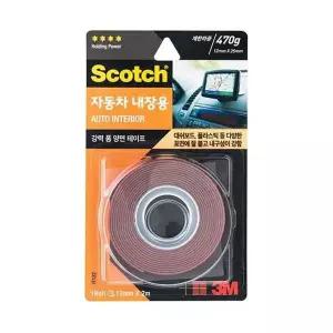 3M 자동차 내장용 강력폼 양면테이프IT122(12mm x2M)
