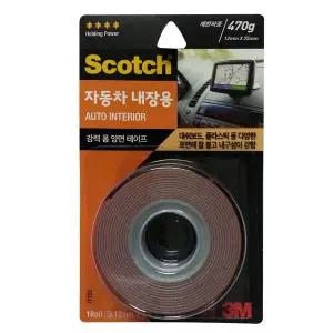 3M 스카치강력폼 양면테이프(자동차내장용12x2m)IT122