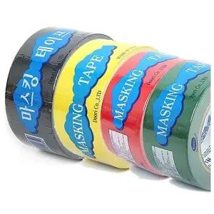 두리마스킹테이프 50mm 40m-칼라 - 38321