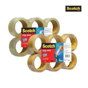 포장용 테이프강력 3615 R-6(48mmX50m) 1P 3M테이프