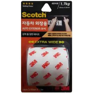 3M양면테이프 초강력 폼 양면테이프 금속 자동차 메모