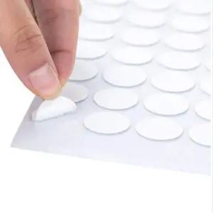 강력접착 원형 양면 투명 다용도 스티커 70개입