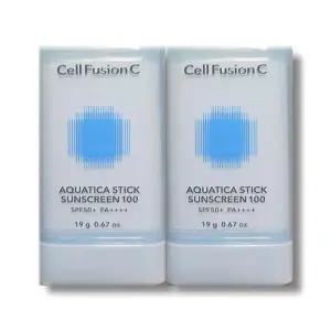 셀퓨전씨 아쿠아티카 스틱 썬스크린 19g 2개