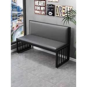 벤치의자 대기의자 등받이 메탈 쇼파 철제 업소용 긴벤치