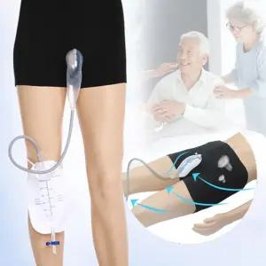 남성 도뇨관 팬티 노인 소변 요실금 주머니 간이 소변백