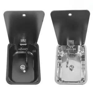 블랙싱크볼 미니 개수대 캠핑카 간이 소형 싱크대