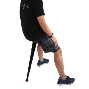 지팡이 휴대용 등산 간이의자 공연 스틱 낚시 지하철의자 지팡이의자