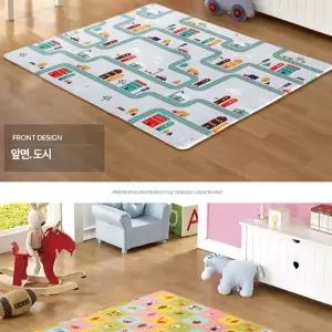 거실 놀이방 매트 친환경 엠보싱 어린이 양면 놀이방 매트 푹신한 층간소음 신생아 미끄럼 아파트 아기