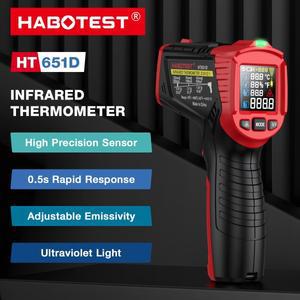 HABOTEST HT651D 비접촉 산업용 적외선 레이저 온도계 -50-800 ℃ 가이드