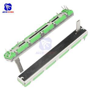 전위차계 저항기 B103 10K 옴 슬라이드 이중 선형 5 개