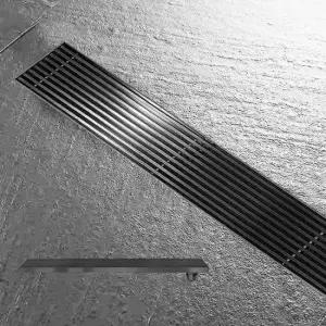 블랙트랜치스텐레스 트랜지육가 블랙 트랜치 유가 해림 SUS304 60x600측면