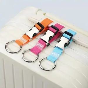 bns 여행용 컬러 스트랩 키링 고리형 키홀더 다용도 버클 WFLIPNK