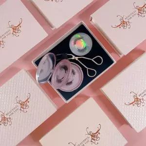 [에스에스_62]속눈썹(핑크박스)인조 이미용 셀프연장