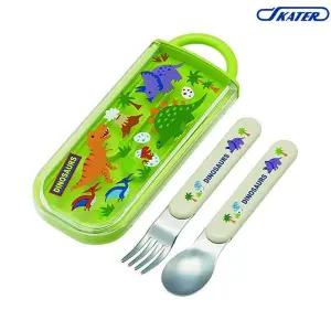 다이노사우루스 슬라이드 콤비세트어린이스푼 키즈 영아 포크