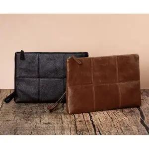 [하프클럽/]남자 정장 파우치백 패션 클러치 가죽 가방 맨즈백