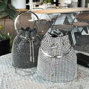 버킷 스터드 토트 크로스백 WFJ65CE