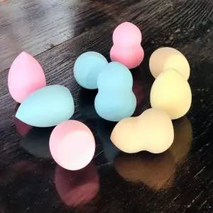 [에스에스_62]메이크업 똥퍼프 물방울 스펀지 쿠션 조롱박