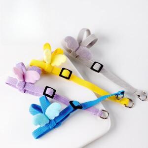 앵무새 새줄 조절식 방수 훈련용 하네스 야외 비행줄 코카티엘 소형 새 용품