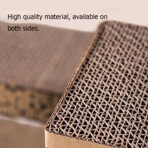 앵무새 골판지  양면 내구성 조류 발톱 연마대  케이지 퍼치