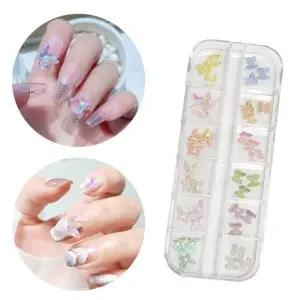 [에스에스_62]나비네일파츠 오로라 나비파츠 세트 12종