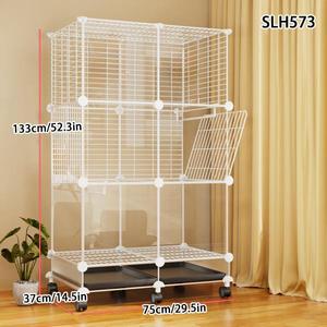 대형 앵무새용 새장 스러운 방수 빌라형 소형 참새용 미나스 전용