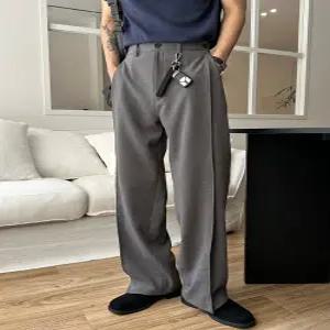 [아레스]플릿 딥 원턱 버튼 와이드 슬랙스 (3color)