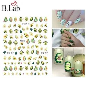 [에스에스_62]뷰랩 젤네일 아보카도프렌즈 데코 워터데칼