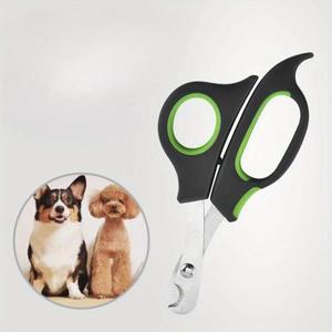 개와 앵무새용 발톱깎이 - 스테인레스 스텐 날 녹색 미끄럼 방지 손잡이 새 안전  손질 애완동물 미용 도구