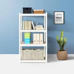 앵글 간편랙 600 4단 다용도선반 조립 다용도실 무볼트앵글