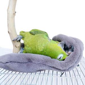 겨울용 호환 새 모공 모양 케이지 텐트 해먹 앵무새 카카테일 애완용 호환 소형 동물 걸이형 담요