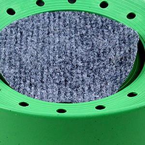 새은신처 그릇 비둘기 패드 녹색 플라스틱 계란통 부화 매트 홈링 애완 조류 케이지 용품