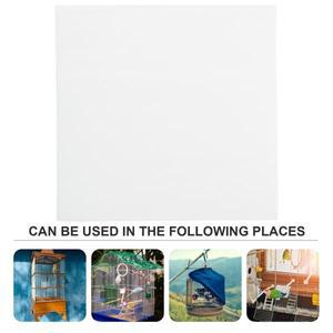 100Pcs 새장 종이 매트 일회용 호환 앵무새 케이지 바닥 쿠션 흡수성  패드 애완 동물 용품