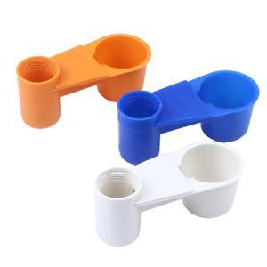 10개 새/메추리/고양이/닭/비둘기/앵무새/햄스터용 호환 케이지 물통/컵 이중 노즐 물 급수기