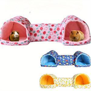 사계절 모두에게 호환한  햄스터 은신처 - 터널 빌라가  다층 작은 동물 은신처