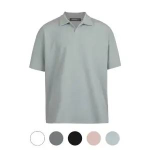 [파파브로] 남성 브이넥 오픈카라 반팔 티셔츠 SO-KAH-Q114